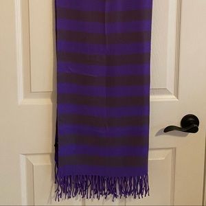 Gap Purple and Gray Scarf